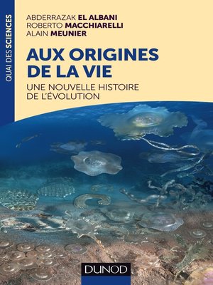 cover image of Aux origines de la vie